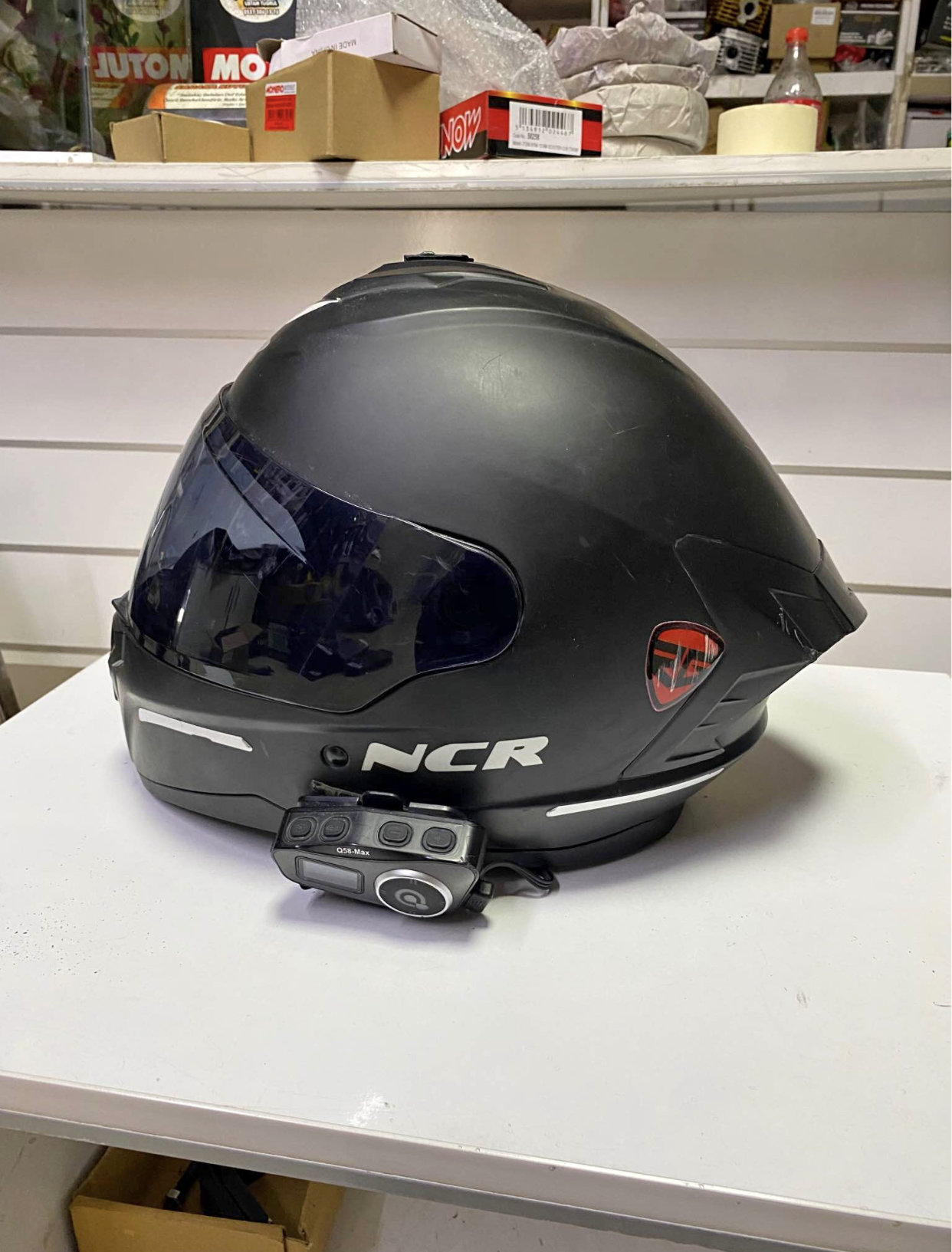 NCR Intercomlu Motosiklet Kaskı